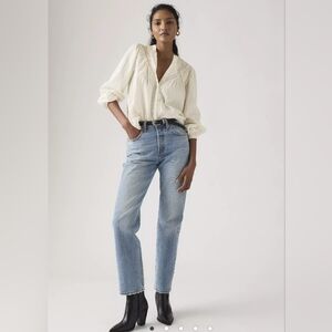 Levi's 501 Original Fit Medium Wash Jean Size 27x30